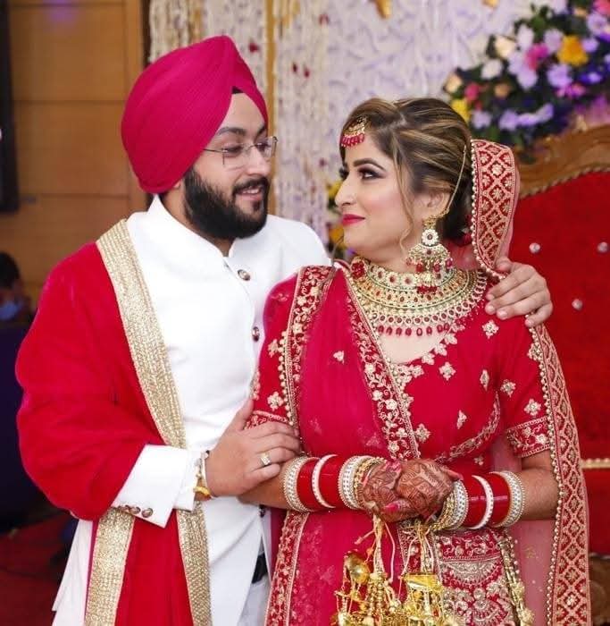 Happy Punjabi Couple — GS Sandhu & Ranjit Kaur